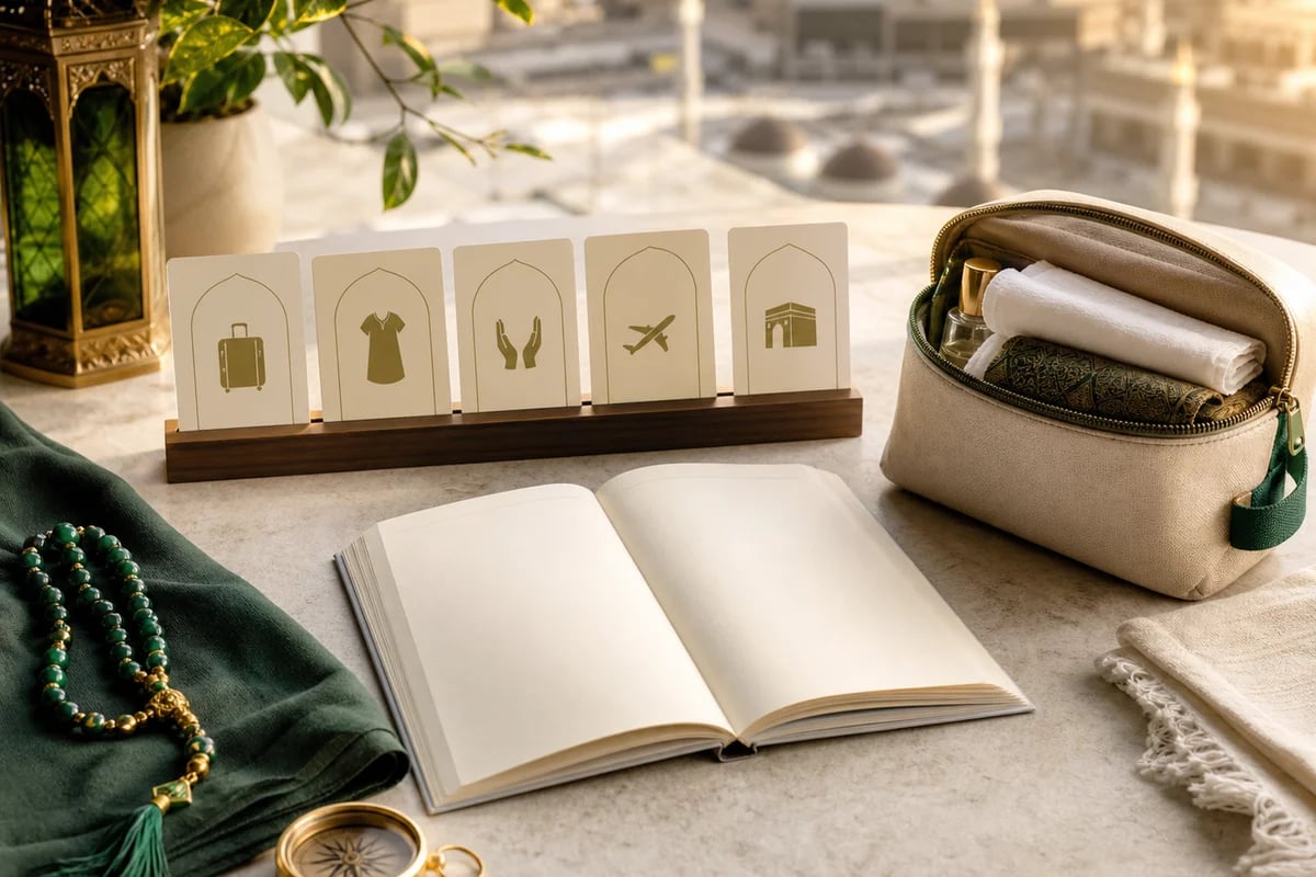 Preparation materials for a first pilgrimage