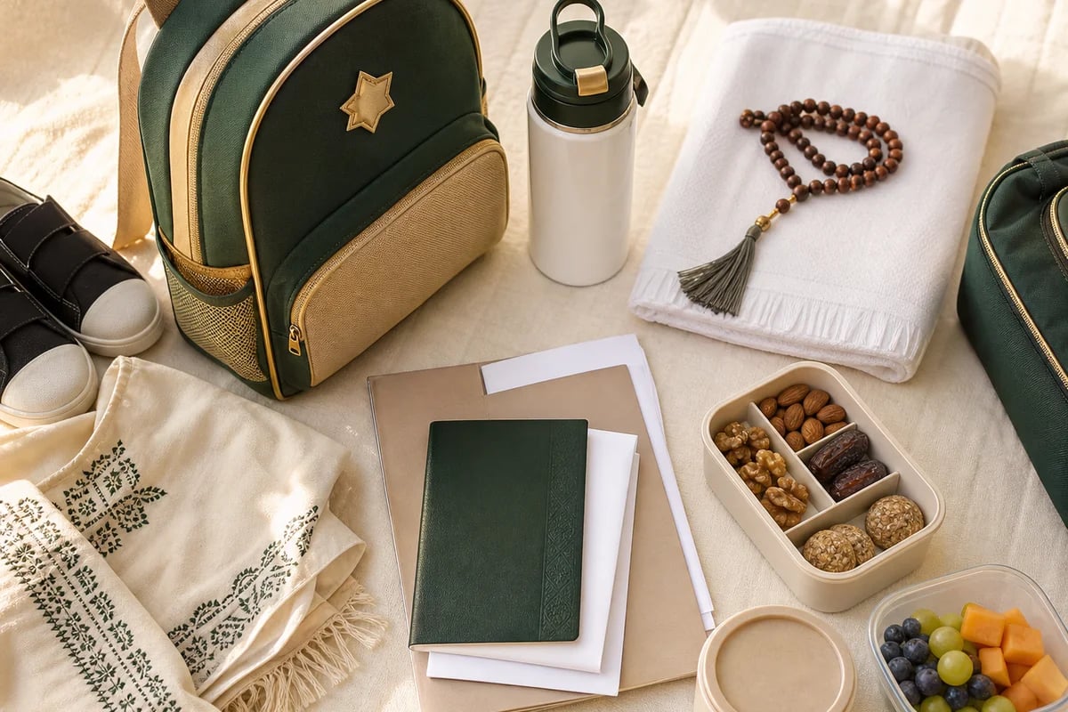 Pilgrimage travel essentials for a family